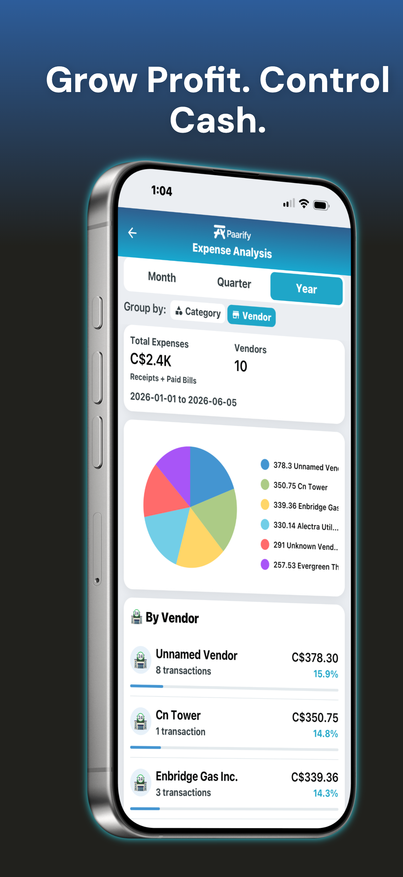 Paarify app screen